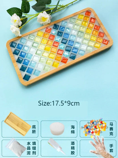 手作りDIYカップマット材料パッケージ