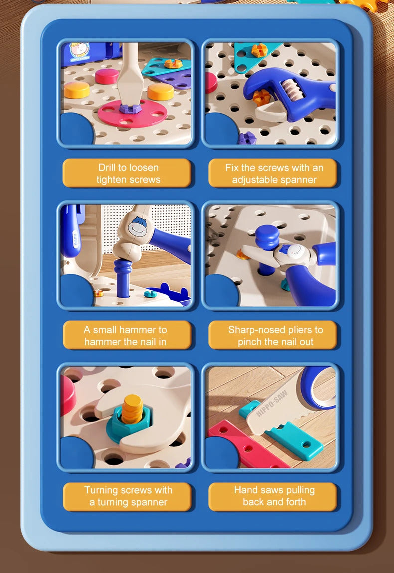 Children's Toolbox Engineer Simulation Toy
