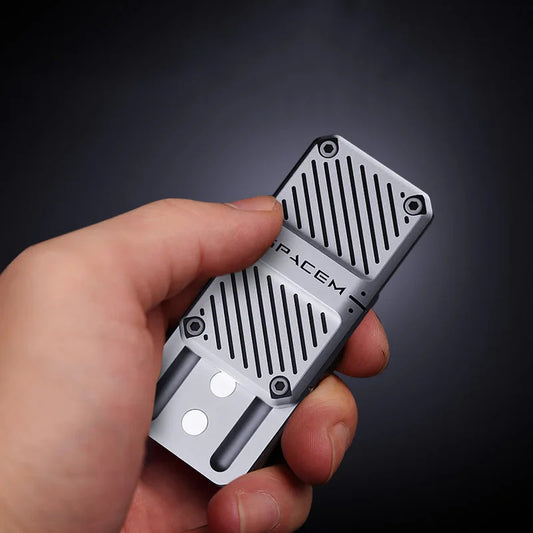 Machinery Magnetic Slider Push Fidget Toy Decompression Metal