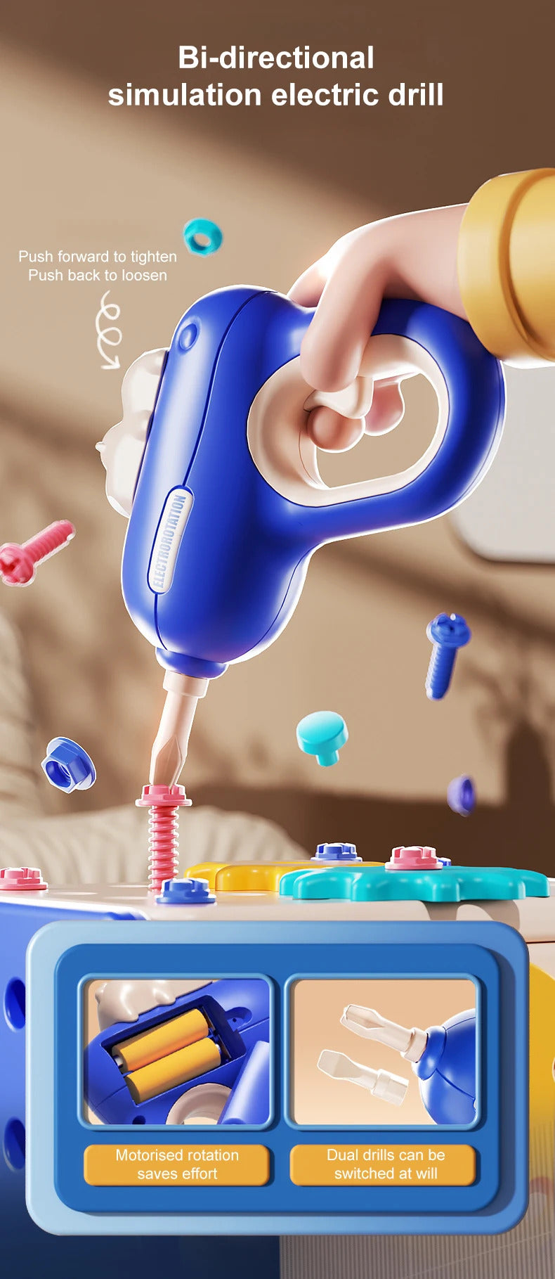 Children's Toolbox Engineer Simulation Toy