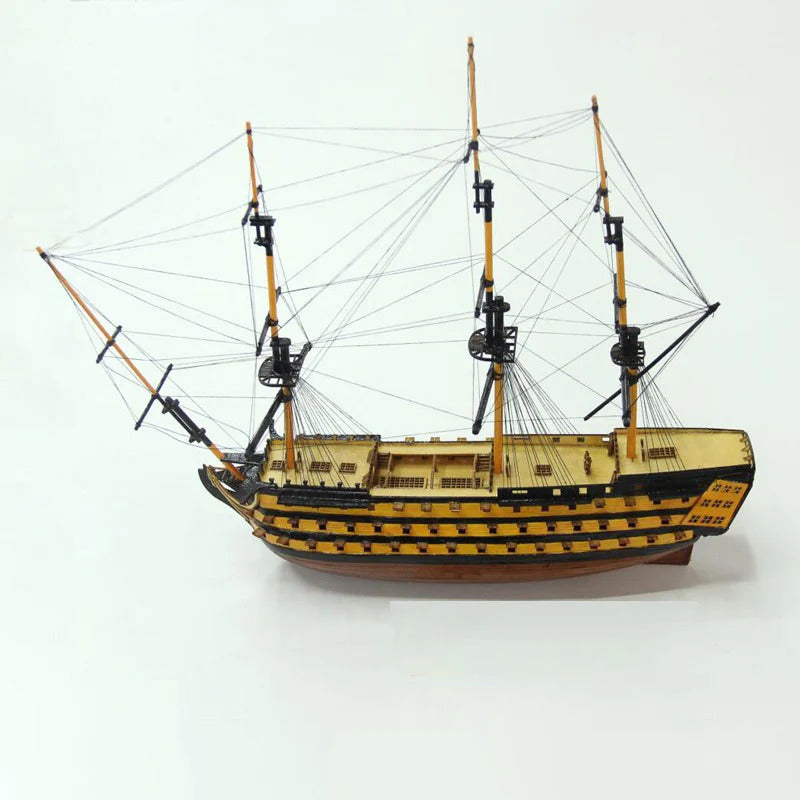 シンプルな構造バージョンのHMSビクトリー船モデルキット