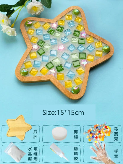 手作りDIYカップマット材料パッケージ