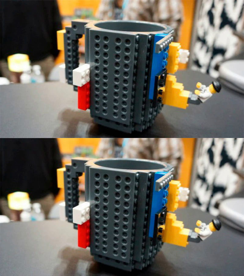 350ml クリエイティブミルクマグ コーヒーカップ クリエイティブビルドオンブリックマグ