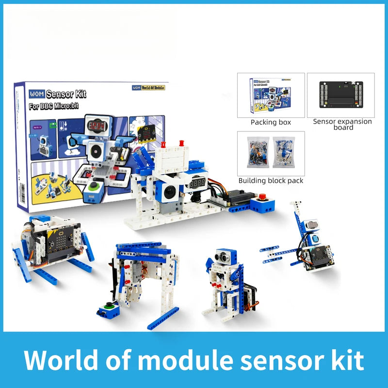 21 in 1 Microbit V2 Robotics Kit DIY Electronic Sensor Kit
