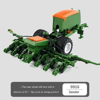 1:24 Alloy Remote-Controlled Tractor Toy