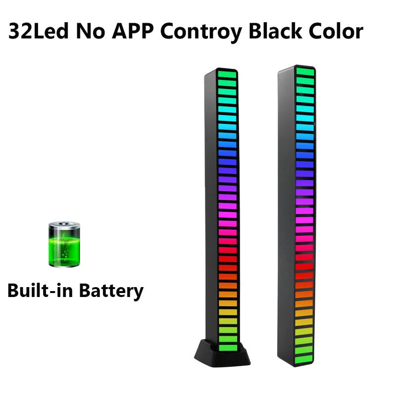 16/32/40Led RGB Sound Controlled Music Levels Light