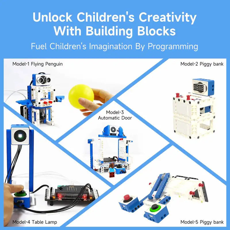 21 in 1 Microbit V2 Robotics Kit DIY Electronic Sensor Kit