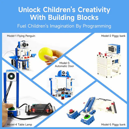 21 in 1 Microbit V2 Robotics Kit DIY Electronic Sensor Kit