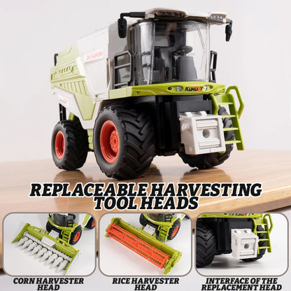 子供用トラックモデル RC ファーマー 1:24 小麦トウモロコシ収穫機