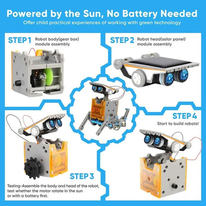 STEM 13-in-1 Education Solar Robot Toys
