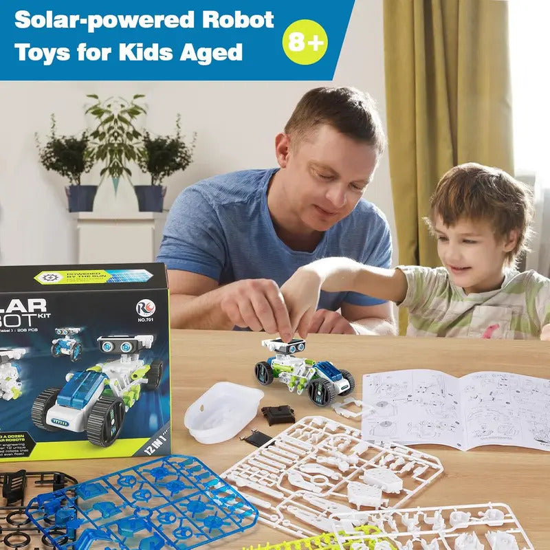 12 In 1 Solar Powered Robot Self-Assembly Toys