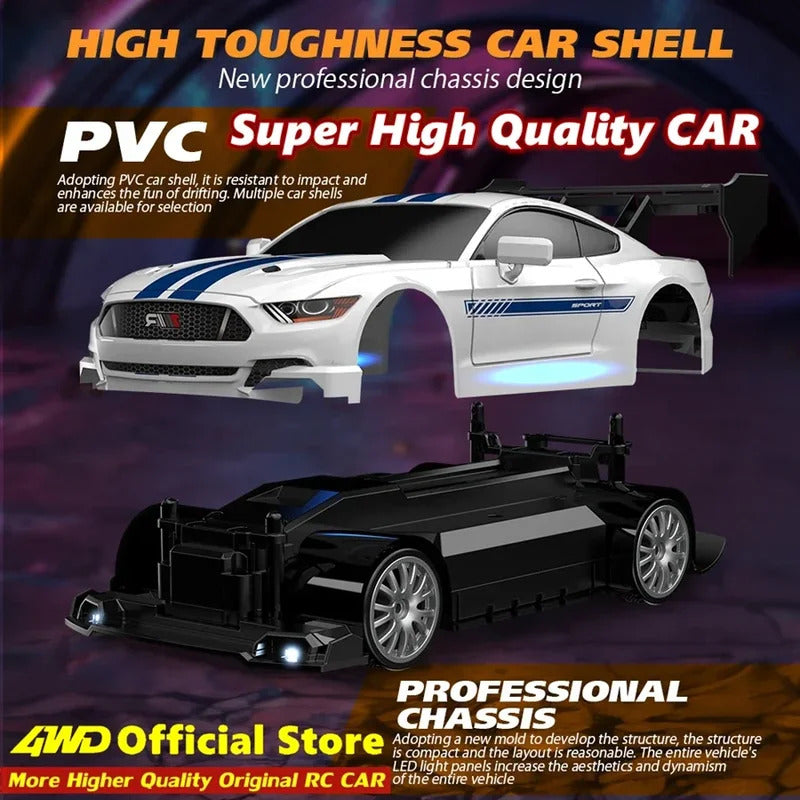 4WD RCドリフトカーリモートコントロールGTRPRO AE86PROモデル