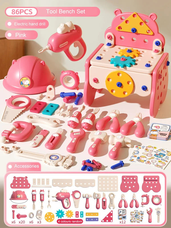 Children's Toolbox Engineer Simulation Toy