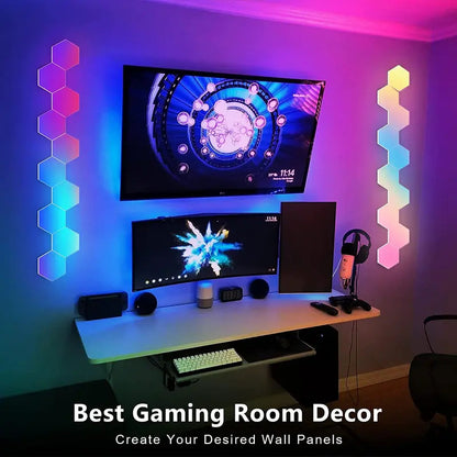 Smart LED Hexagon Quantum Light DIY Splice Wall Lam