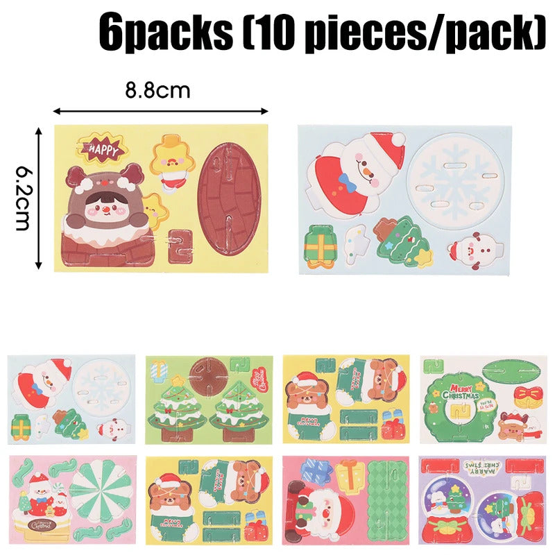 3D Christmas Fun Three-dimensional Handmade Jigsaw Puzzle