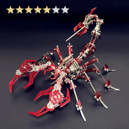 3D Scorpions Metal Puzzle Steampunk Mechanical Insect Model Kits