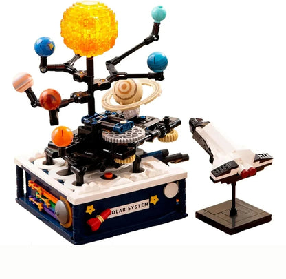 775 PCS Space Solar System Building Blocks 9 Planets Rocket Sets