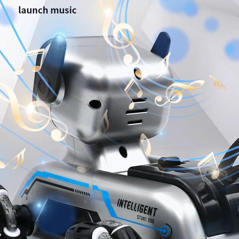 Kid's 8-wheel RC Car Toy Boy Intelligent Machine Dog RC Car