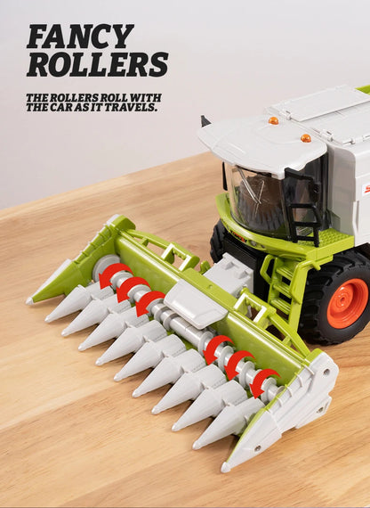 子供用トラックモデル RC ファーマー 1:24 小麦トウモロコシ収穫機