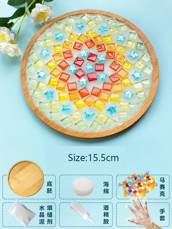 手作りDIYカップマット材料パッケージ
