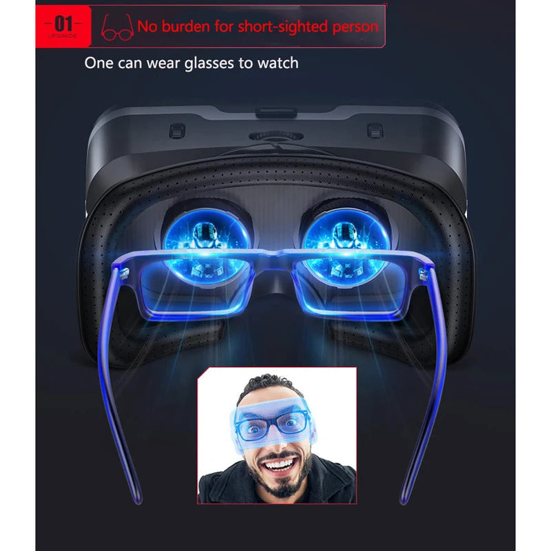 VR Shinecon 10.0 Helmet 3D Glasses Virtual Reality Casque