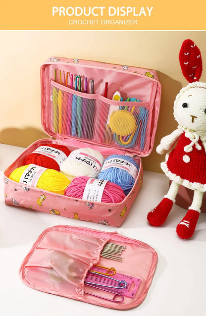 Crochet Kits For Beginners and Multi-color Storage Kits