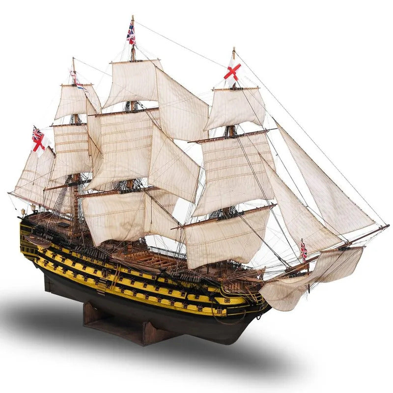 シンプルな構造バージョンのHMSビクトリー船モデルキット