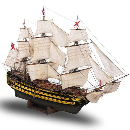 シンプルな構造バージョンのHMSビクトリー船モデルキット