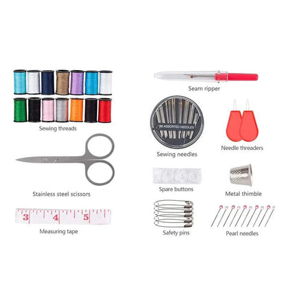 Sewing Kit Compact and Portable for Beginners and Professionals