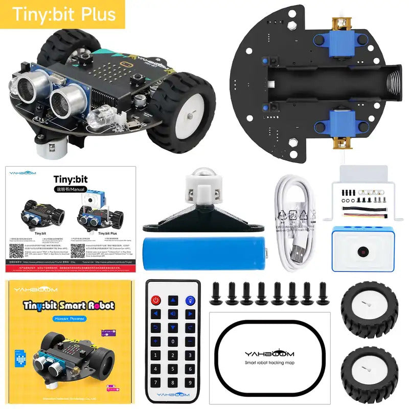 Robot Car With WiFi Camera Module Programmable Toy