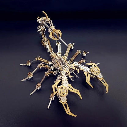 3D Scorpions Metal Puzzle Steampunk Mechanical Insect Model Kits