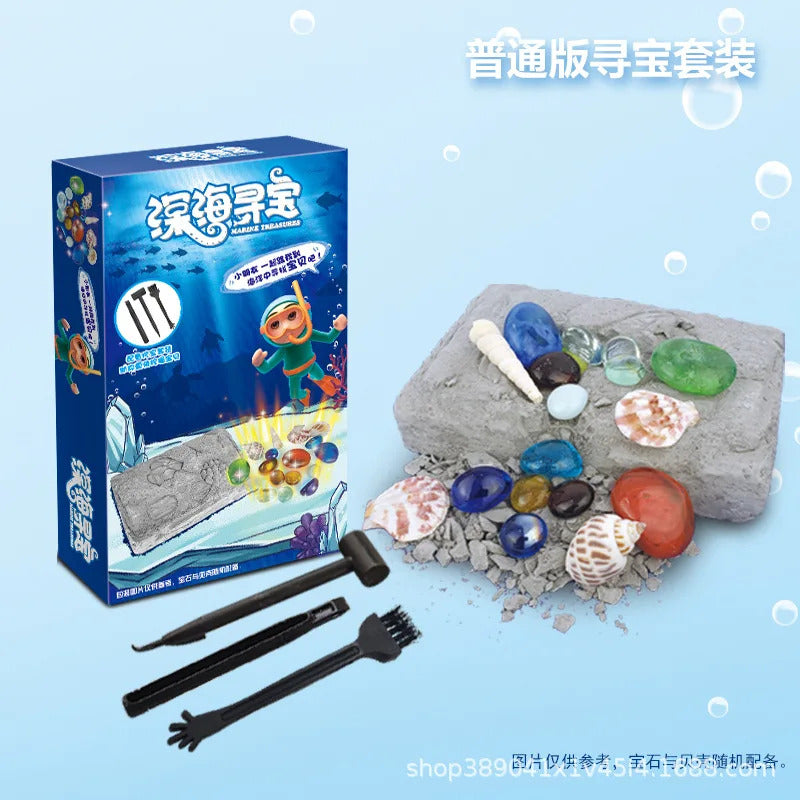 Dinosaur Fossil Excavation Kits Exquisite Jurassic Toy Set