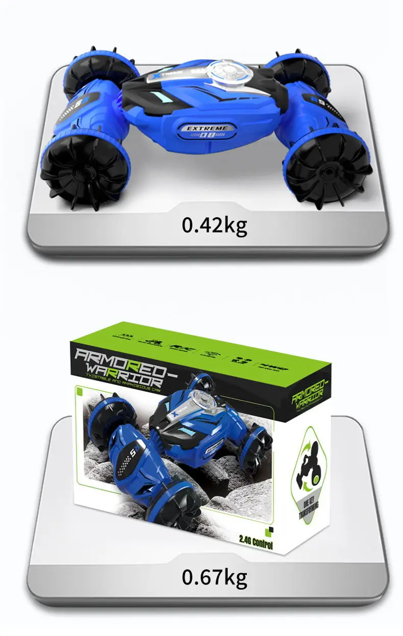 Off Road Climbing Water & Land 4WD Remote Control Racing Car