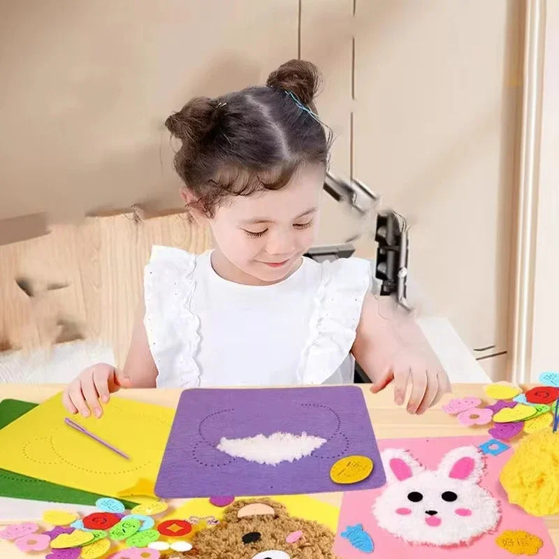 子供向けDIY教育織り材料パッケージ