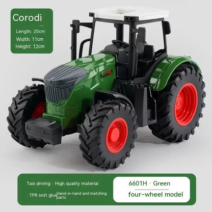 1:24 Alloy Remote-Controlled Tractor Toy