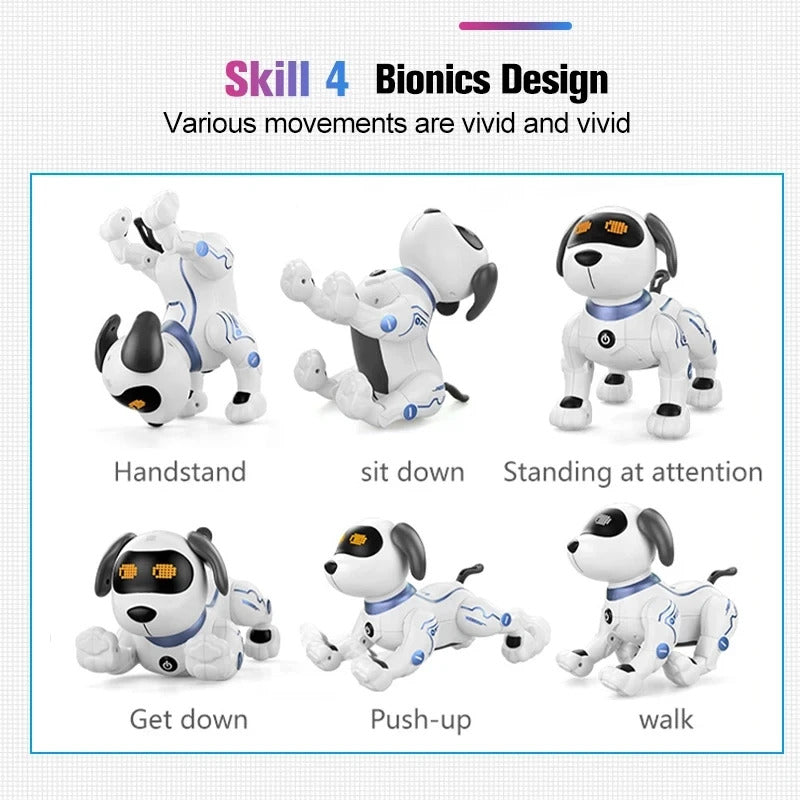 Intelligent Programmable Toys Remote Control Robotic Dog