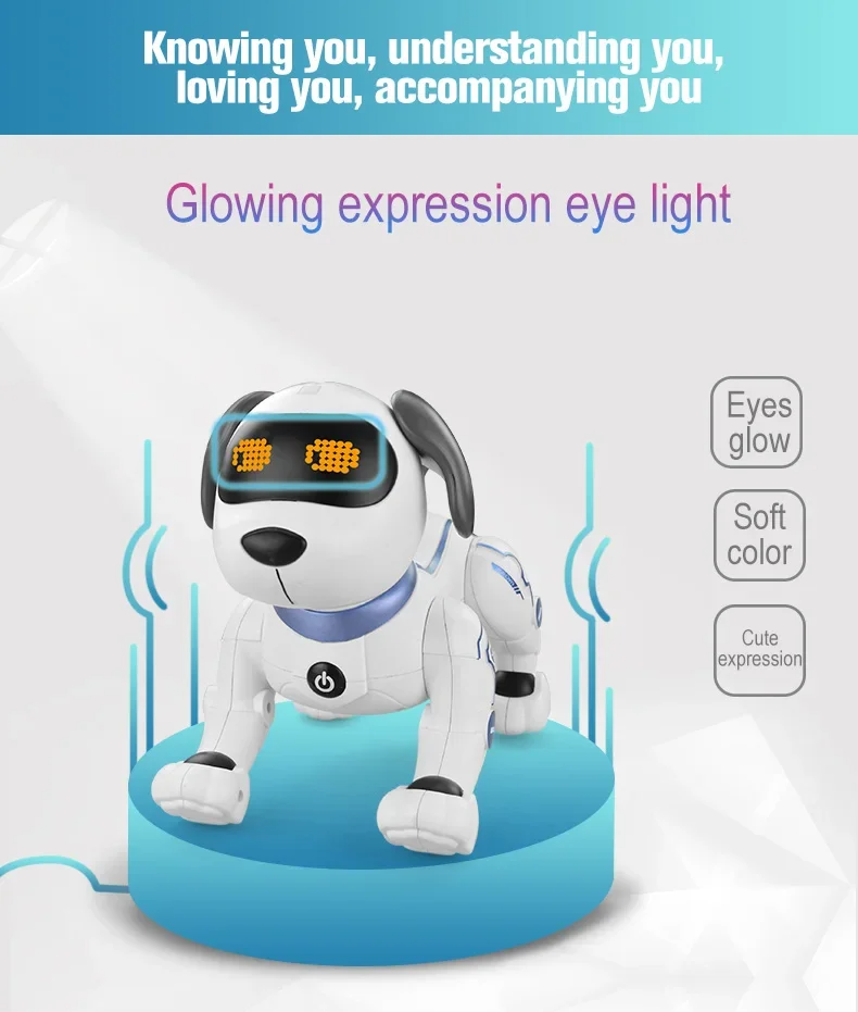 Intelligent Programmable Toys Remote Control Robotic Dog