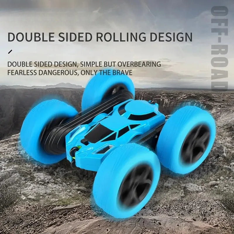 RC Stunt Car Children Double Sided Flip 2.4G Remote Control