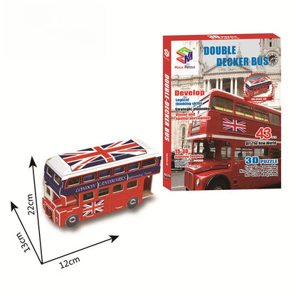 40 Style World Famous Architecture Building 3D Puzzle Model