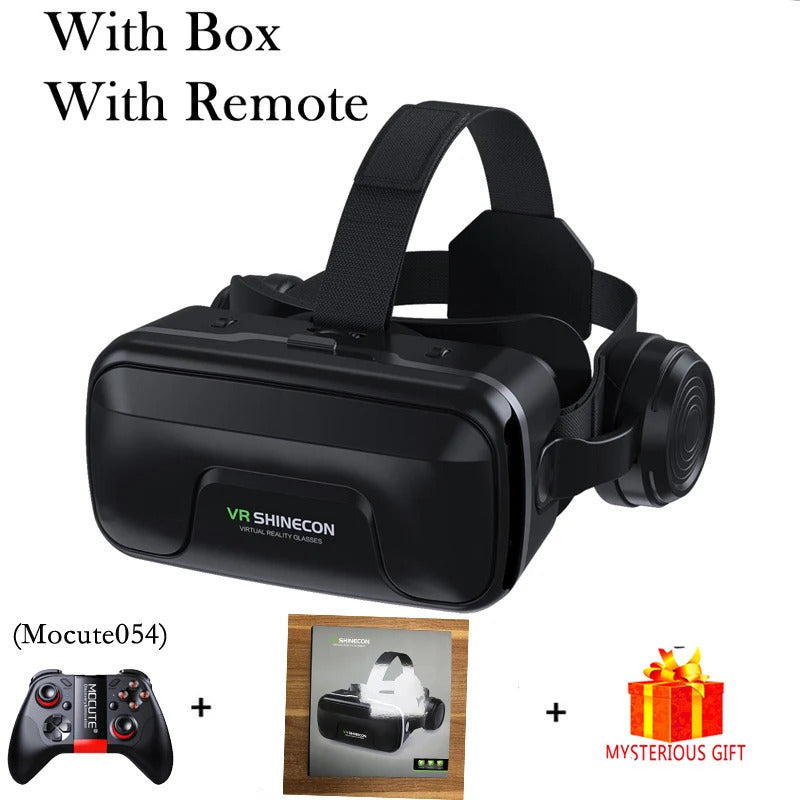 VR Shinecon 10.0 Helmet 3D Glasses Virtual Reality Casque