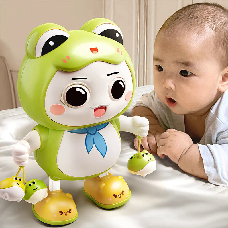 子供用かわいいウサギ電子玩具ペット 音楽ライト付き