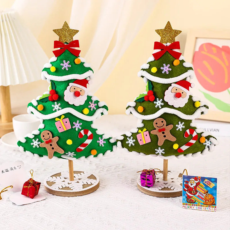 子供向けのDIYクリスマスツリークラフトキット