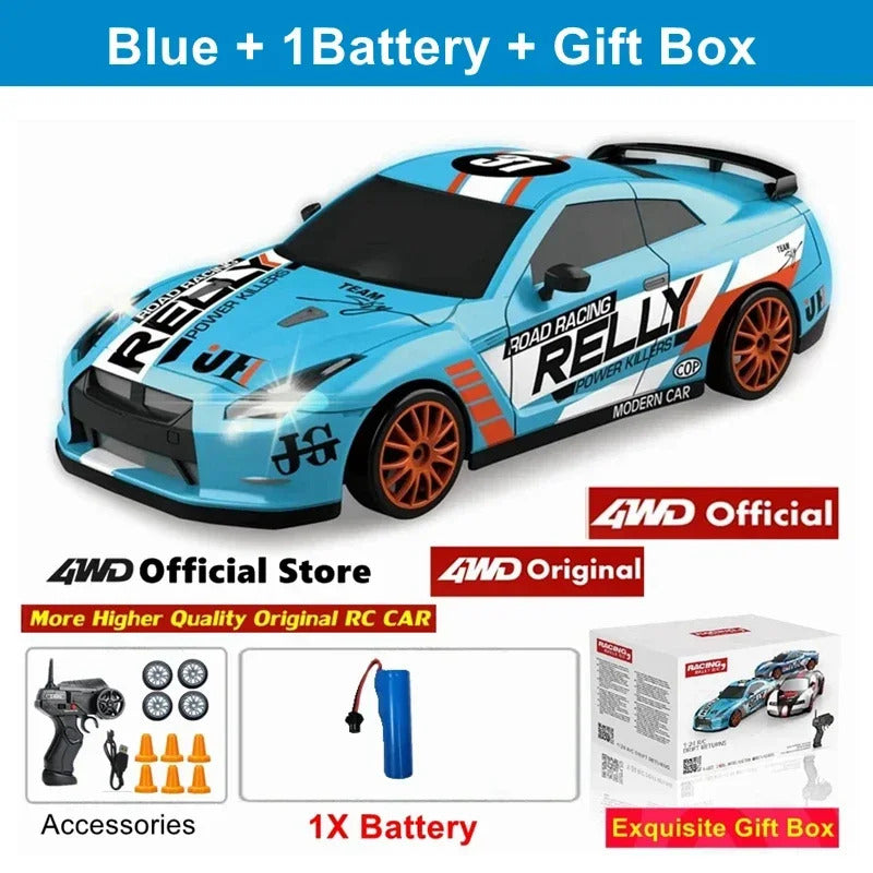 4WD RCドリフトカーリモートコントロールGTRPRO AE86PROモデル