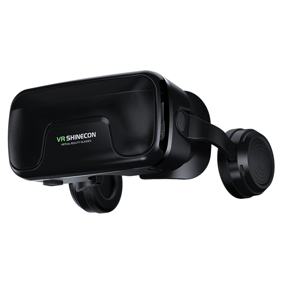 3D Virtual Reality VR Glasses With Controllers