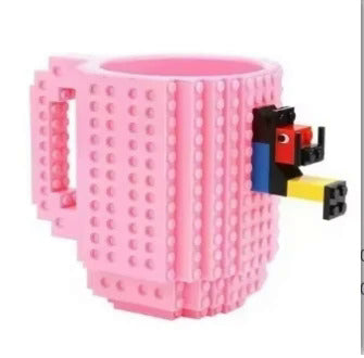 350ml クリエイティブミルクマグ コーヒーカップ クリエイティブビルドオンブリックマグ