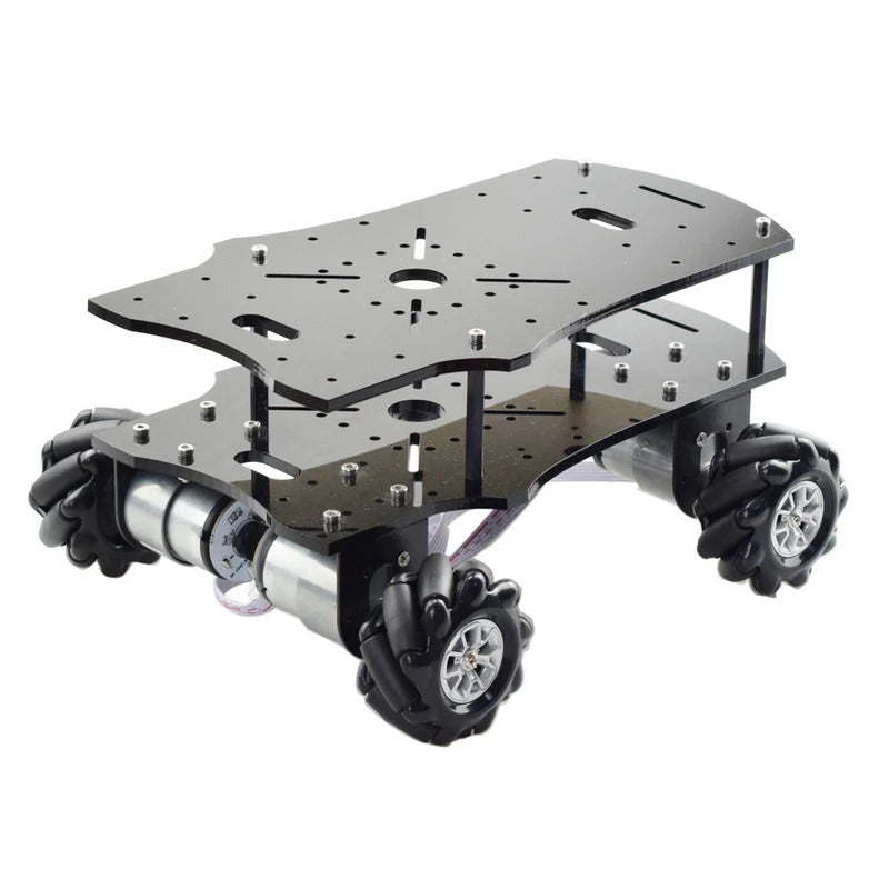 PS2 Handle/Hc-06 RC Control 5KG Load Mecanum Wheel Robot