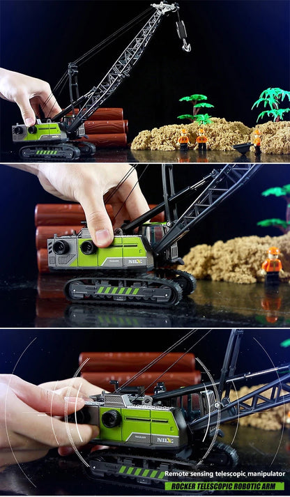 1/50 モデルカー ブルドーザー トラック 掘削機 クレーン フォークリフト おもちゃ