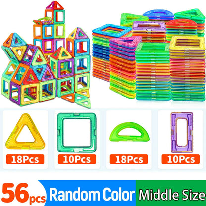 Magnetic Building Blocks DIY Magnets Toys
