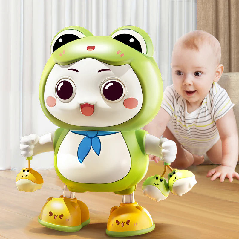 子供用かわいいウサギ電子玩具ペット 音楽ライト付き
