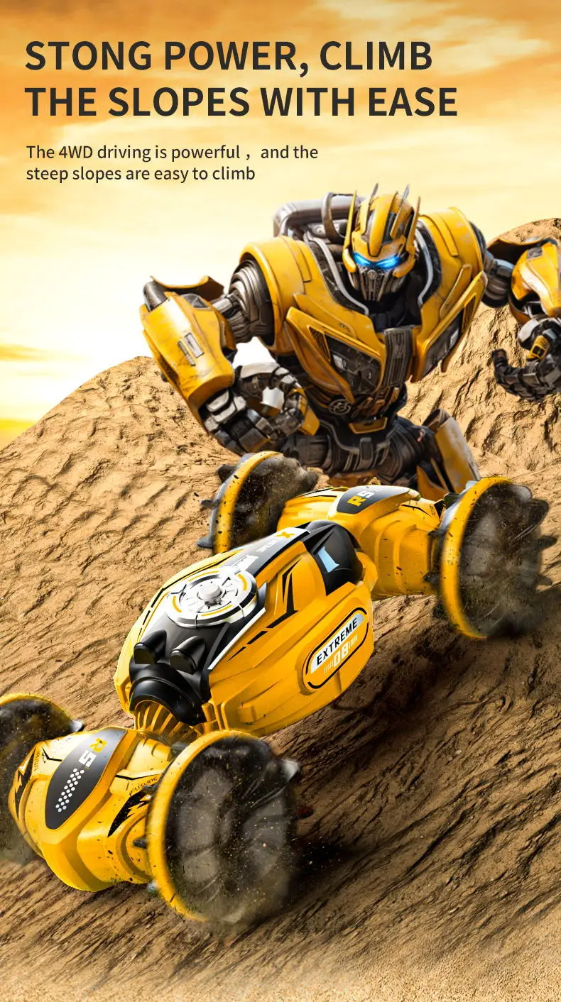 Off Road Climbing Water & Land 4WD Remote Control Racing Car